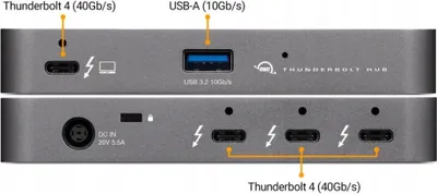 Zdjęcie produktu dla Owc Thunderbolt Hub - 3 X Tb4, Owctb4Hub5P
