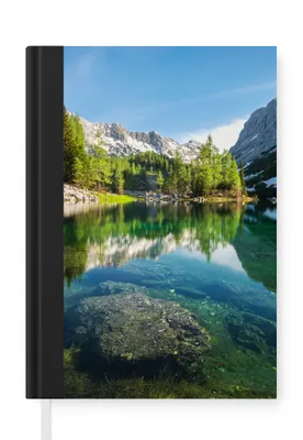 Obrázek produktu pro MuchoWow Zápisník Diář Rozpočet A5 Voda - Hory - Skály