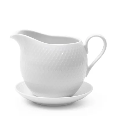 Produktbild von Lyngby Porcelæn - Rhombe Sauciere 67 cl, weiß
