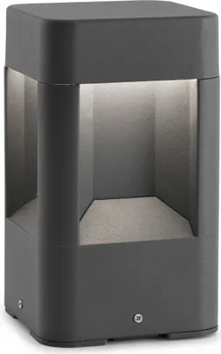 Produktbild von Faro 71198, Außensockel-/Pfostenbeleuchtung, Dunkles Grau, Aluminium, IP54, I, 8 W