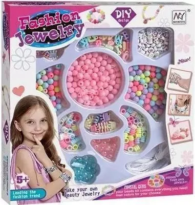 Zdjęcie produktu dla Zestaw koralików do tworzenia biżuterii DIY Fashion Jewelry