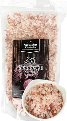 SÓL HIMALAJSKA RÓŻOWA GRUBA 500g SWOJSKA PIWNICZKA