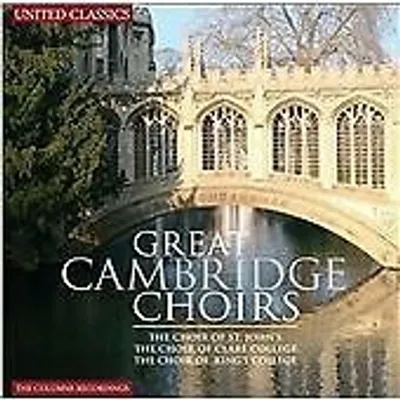 Zdjęcie produktu dla Różni kompozytorzy: Great Cambridge Choirs CD 3 płyty (2014)