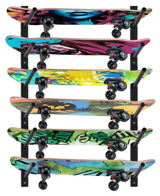 Image de Support pour planche à roulettes, compatible avec les skis et les longboards