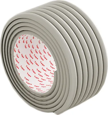 Image de 5 mètres de protection souple des bords avec ruban adhésif double face monté