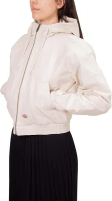 Produktbild von DICKIES - Damen Crop Cord Kapuzenjacke - Größe L