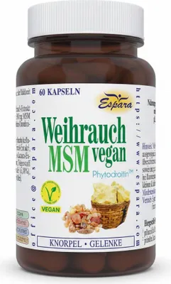 Obrázek produktu pro Kadidlo Msm veganské kapsle 60 ks