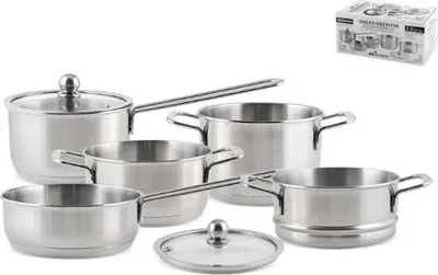 Produktbild von Inoxessentia 7-teilige Edelstahlbatterie