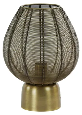Zdjęcie produktu dla Light & Living - lampa stołowa - Suneko - brąz - metal - lampka nocna - E27 - 1875518