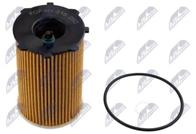 Produktbild von Ölfilter NTY FOF-HY-515 Filtereinsatz für HYUNDAI SANTA FÉ II (CM) für KIA SORENTO III
