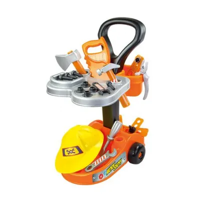 Produktbild von Werkzeug-Set, Mochtoys Spielzeugwerkstatt 34-tlg., ab 1 Jahr