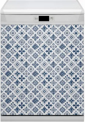 Produktbild von Magnetmatte Geschirrspüle Abwaschbar Küche Magnete  Nachbildung 60x70 cm  - Marokkanisches Muster