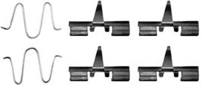 Produktbild von TRW PFK329 Zubehörsatz Scheibenbremsbelag Hinten für MAZDA MX-5 I (NA) FAMILIA IV (BF) MX-3 (EC) 323 C IV (BG) FAMILIA IV (BG)