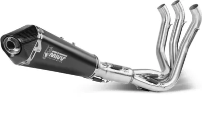 Zdjęcie produktu dla W pełni czarny wydech MIVV Delta Race dla TRIUMPH Trident 660