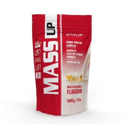 Image de Activlab Mass Up 5000g glucides créatine taurine - banane