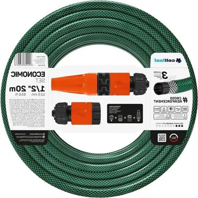 Produktbild von GartenSchlauch flexibel 3-lagig Polyester UV-beständig Grün 20x1x1cm