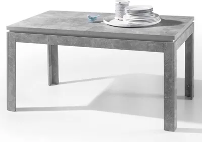 Zdjęcie produktu dla Stół do jadalni STONE stół do jadalni stół kuchenny rozkładany z szarego betonu 140-180cm
