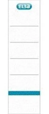 Produktbild von Elba - Rückeneinlegekarte Rado breit 54x190mm weiß 10 Stück