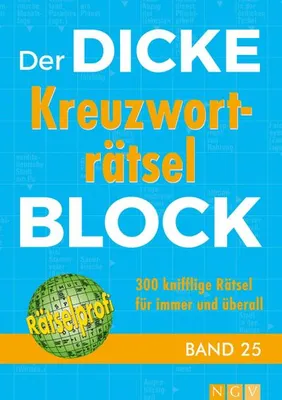 Obrázok produktu pre Der dicke Kreuzworträtsel-Block Band 25