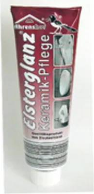Produktbild von Glänzende Keramik: Pflegecreme für strahlende Oberflächen 150ml – Weiß – Effektiver Keramikreiniger für Bad und Küche