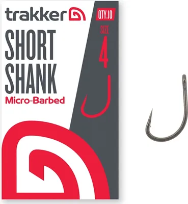 Produktbild von Trakker Short Shank Hooks Micro Barbed - Size: 2