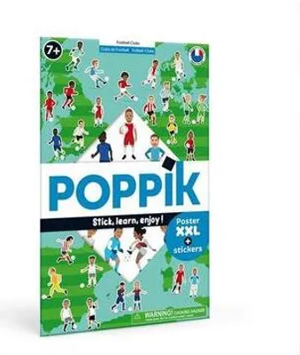 Produktbild von POPPIK Sticker Lernposter Fussball-Clubs