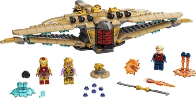 Obrázok produktu pre LEGO Marvel Super Heroes Loď Sanctuary II z filmu Endgame, Stavebnica, 7 rok / roky, Plast, 322 kusov, 490 g