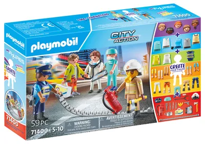 Produktbild von PLAYMOBIL My Figures 71400 My Figures: Rescue