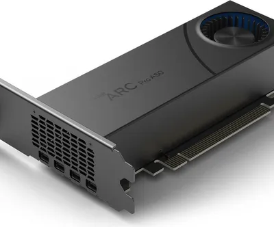 Produktbild von Intel Arc Pro A50 - Grafikkarten - Arc Pro A50 - 6GB GDDR6 - PCIe 4,0 x16 - 2 x DisplayPort, 2 x HDMI - bulk (23P6PC00BA)