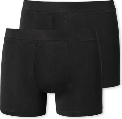 Produktbild von SCHIESSER Jungen 2-Pack Shorts - schwarz - Größe 164