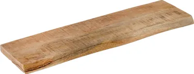 Produktbild von Steckboard mit Baumkante Wandregal Mango rough lackiert 80 x 20 Amanda
