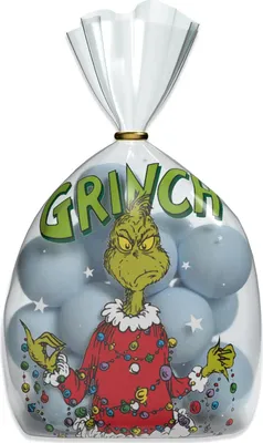Produktbild von The Grinch Gebäcktüten 8er Set – Geschenkbeutel Weihnachten Party