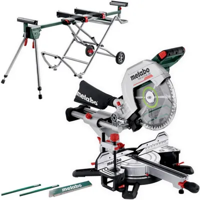 Produktbild von Metabo Akku Kappsäge KGS 18 LTX BL 305 + Untergestell KSU 251 Mobile
