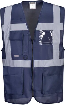 Zdjęcie produktu dla Portwest F476 Iona Executive Vest Navy Rozmiar XXL