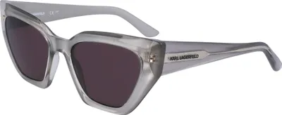 Produktbild von KARL LAGERFELD KL6145S 020 GREY 54/19/140 FEMALE Sonnenbrillen