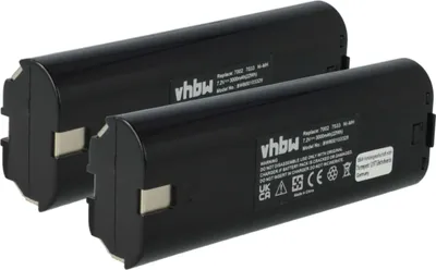 Produktbild von vhbw 2x Akku Ersatz für Einhell 91011 für Werkzeug (3000 mAh, NiMH, 7,2 V)