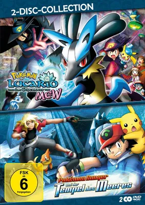 Produktbild von Pokémon: Lucario und das Geheimnis von Mew / Pokémon Ranger und der Tempel des Meeres - 2-Movie-Box