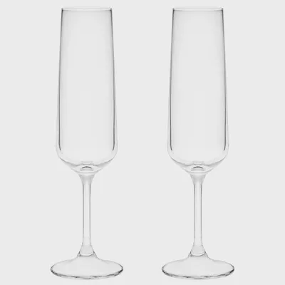 Produktbild von Champagnergläser, 20,5 cl, 2er-Set, robustes Glas