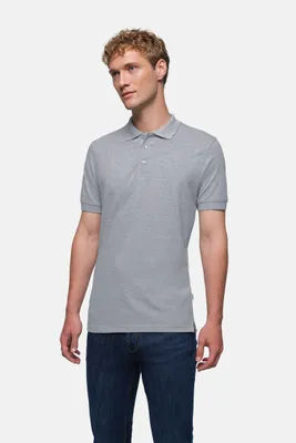 Zdjęcie produktu dla HAKRO® 10008679333898 HAKRO® Herren Polo Shirt CLASSIC grau Größe XL