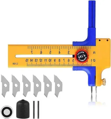 Immagine prodotto di Taglierina rotante per carta - Taglierina per plastica - 1-15 cm - Taglierina circolare