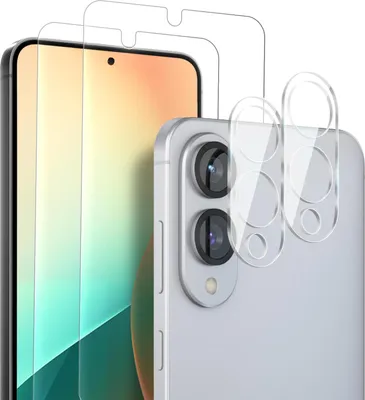 Produktbild von 2x Display + Kamera Glas für Samsung Galaxy S25 Edge Panzerfolie Displayglas Kameraglas 9H Schutzglas