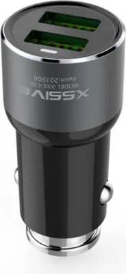 Immagine prodotto di Doppio caricatore USB per auto accendisigari con uscita 3,6A Cavo micro da 1 m