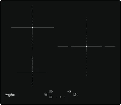 Image de Table de cuisson à induction 60cm 3 feux 7200w noir - Whirlpool - WSQ3860NE -