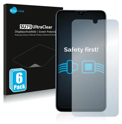 Produktbild von 6x Für ZTE Blade A71 Schutzfolie Savvies Displayschutz Display Schutz Folie Klar Transparent
