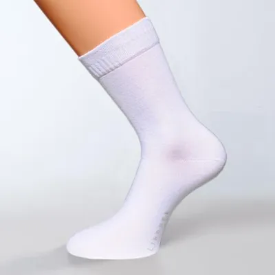 Produktbild von Diabetikersocken weiss Größe 39, 40, 41
