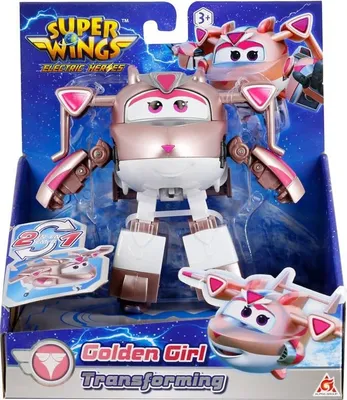 Obrázok produktu pre Super Wings Transformujúce lietadlo Golden Girl
