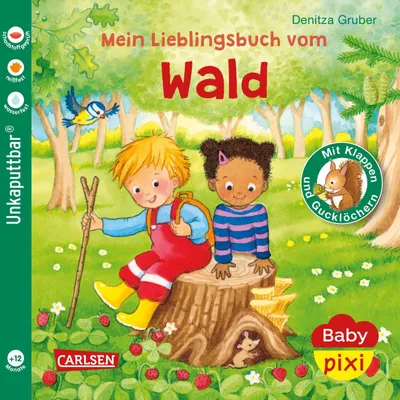 Produktbild von Baby Pixi (unkaputtbar) 129: Mein Lieblingsbuch vom Wald