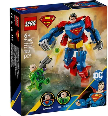 Produktbild von LEGO® DC Comics Super Heroes 76302 Superman™ Mech vs. Lex Luthor™