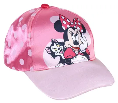 Produktbild von Disney Minnie Figaro Kinderkappe 53cm – Baseballkappe