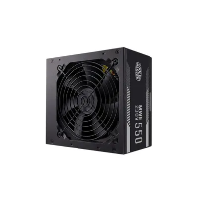 Produktbild von Cooler Master MWE 550 White 230V - V2, 550 W, 200 - 240 V, 50 - 60 Hz, 5 A, Aktiv, 110 W